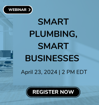 PM SHT Free Webinar: Smart Plumbing, Smart Businesses, April 23, 2024 at 2PM EDT