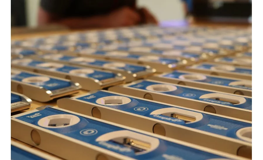 Journalists receive an insider’s view of the level-making process during the Milwaukee Tool New Product Symposium