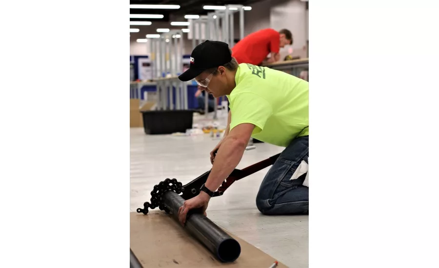 Twenty plumbing apprentices