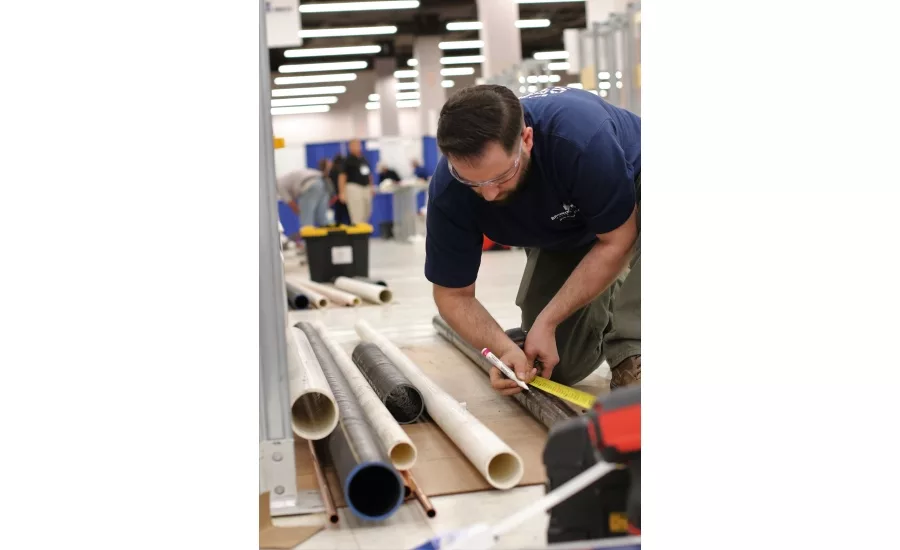 Twenty plumbing apprentices