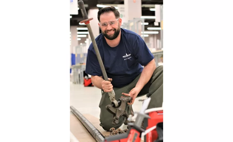 Twenty plumbing apprentices