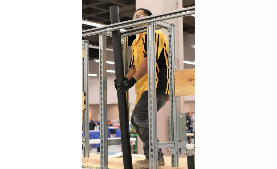 Twenty plumbing apprentices