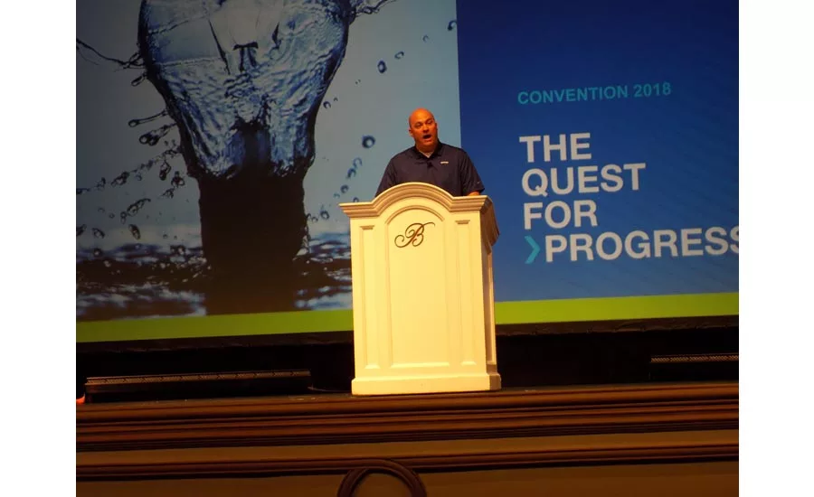 Brent Noonan, Uponor’s vice president of sales for North America