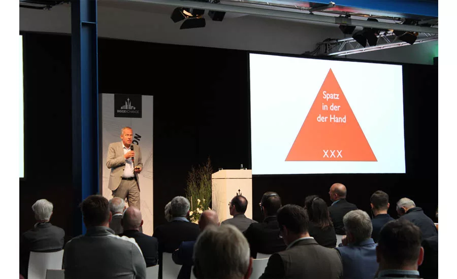 During his panel on ice energy storage & rooftop solar panels