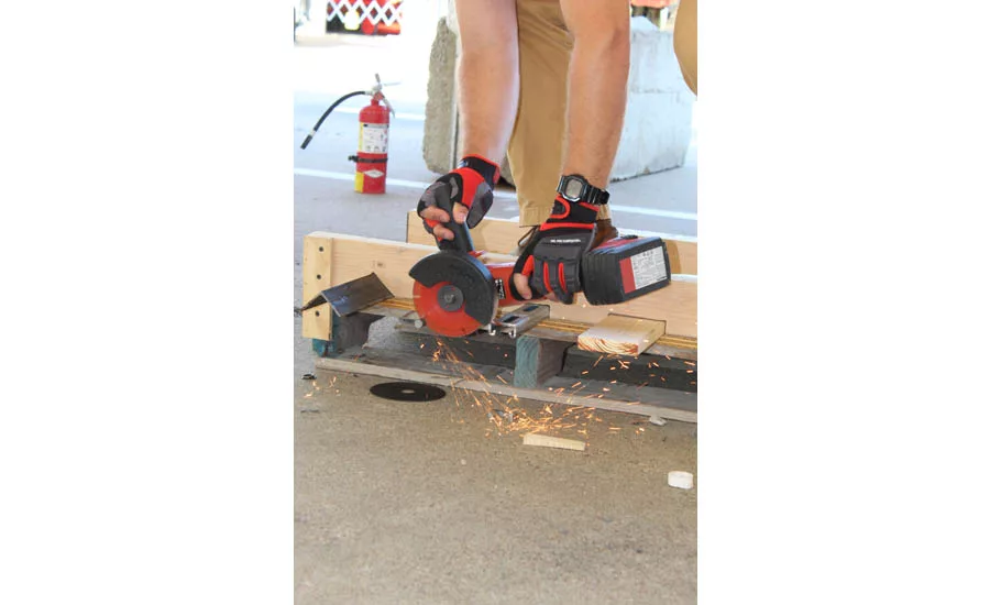 The AG 500-A22 angle grinder