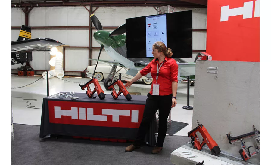Many of Hilti's new tools