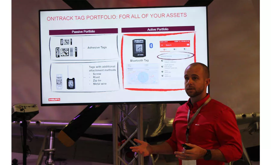 Hilti's On!Track asset management program