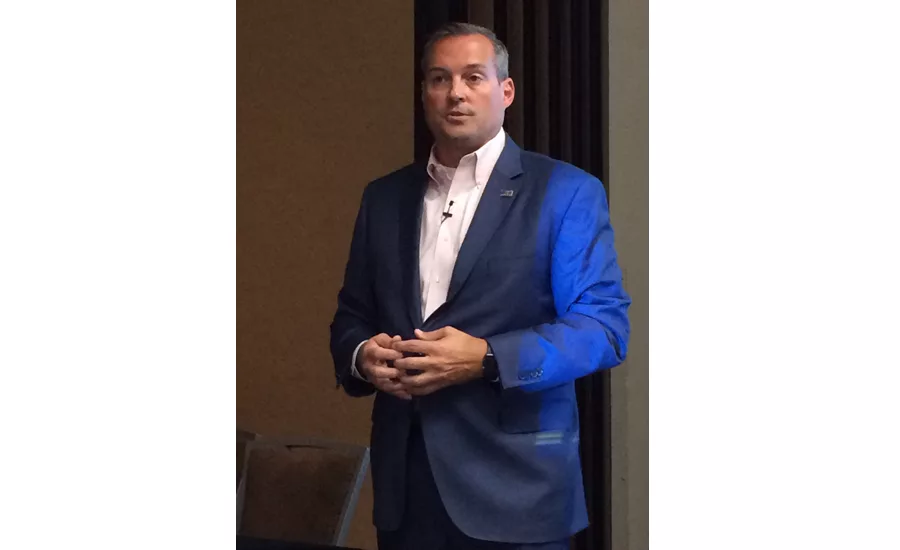 Chris Haslinger of the United Association of Plumbers and Pipefitters