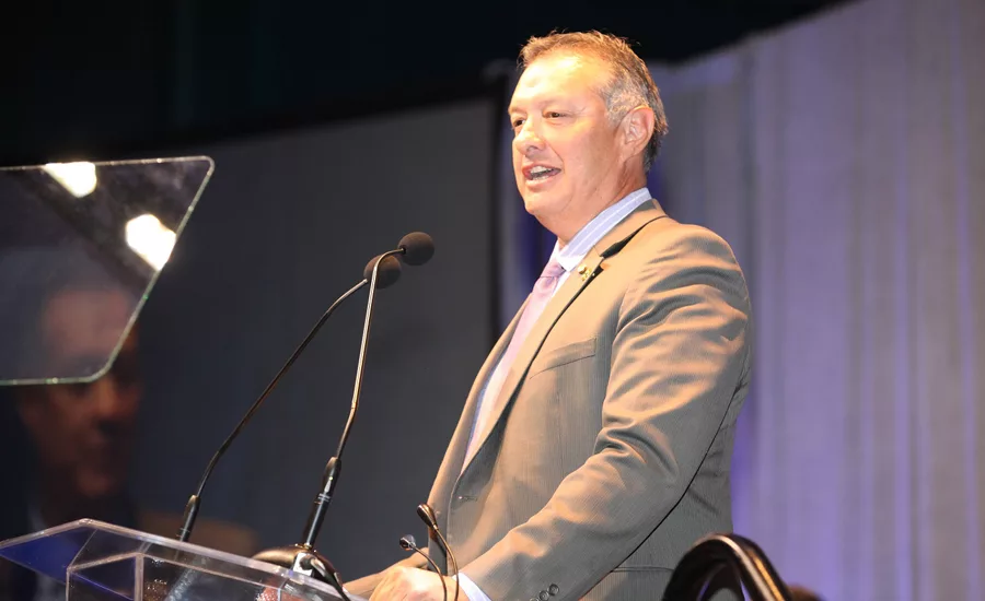 IAPMO President D.J. Nunez welcomes members