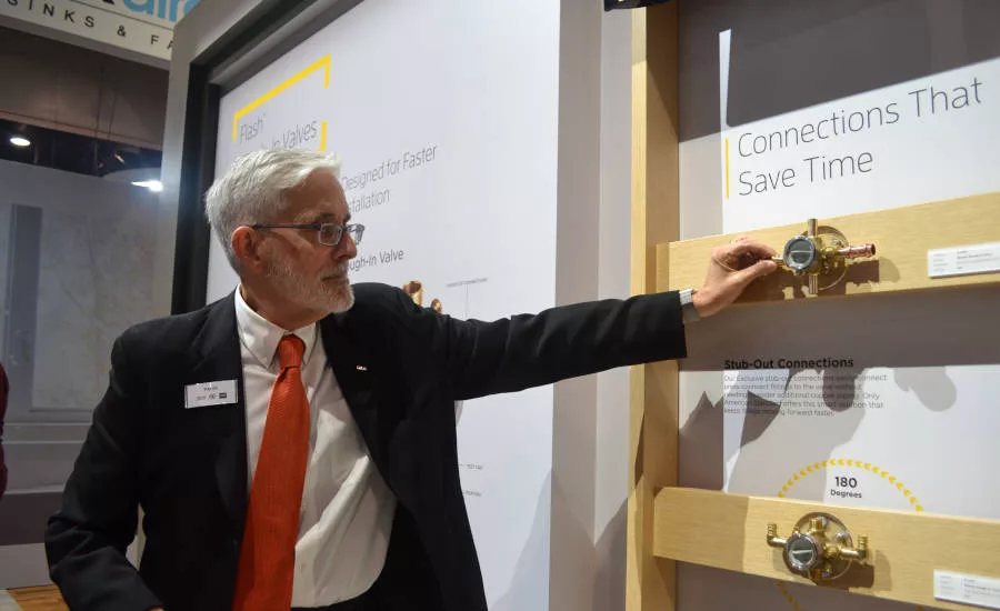 Gray Uhl brand education director at LIXIL Americas