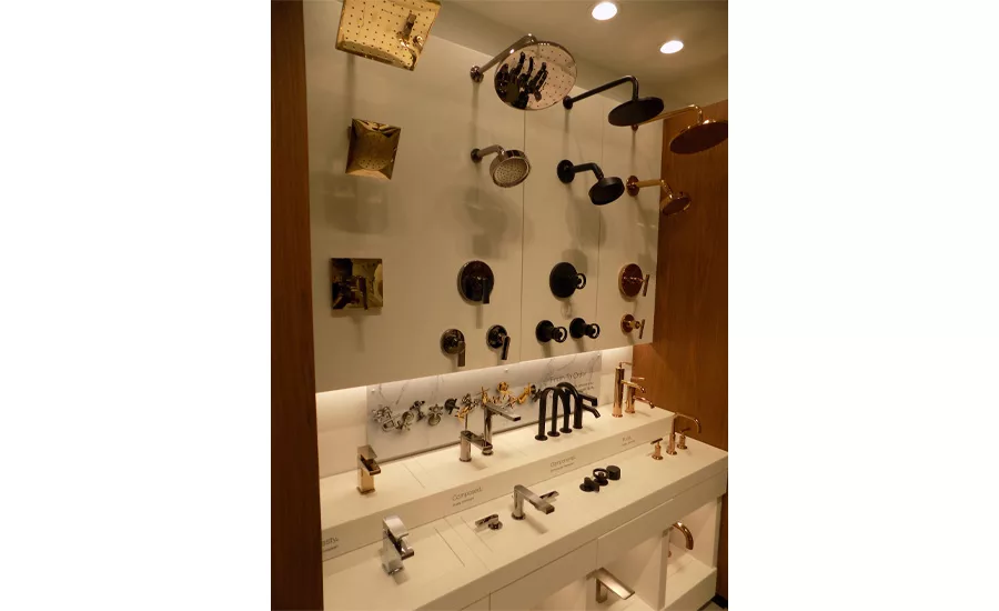 Kohler Showroom Ascessory Wall