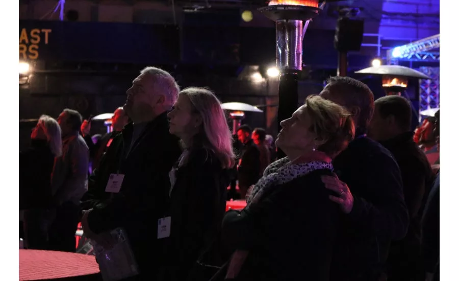 MCAA 2017’s opening celebration aboard the USS Midway featured fireworks on the flight deck of the decommissioned aircraft carrier