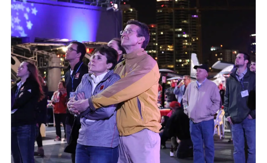 MCAA 2017’s opening celebration aboard the USS Midway featured fireworks on the flight deck of the decommissioned aircraft carrier