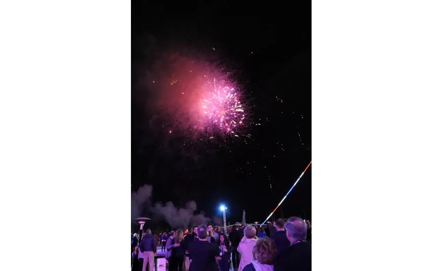 MCAA 2017’s opening celebration aboard the USS Midway featured fireworks on the flight deck of the decommissioned aircraft carrier