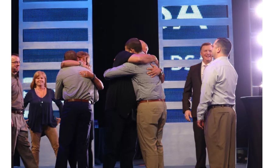 Mark Rogers receives MCAA’s Distinguished Service Award at MCAA 2017 in San Diego