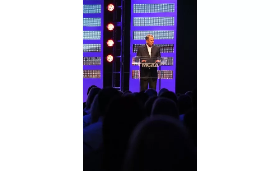 Former Speaker of the House John Boehner speaks to MCAA 2017 attendees in San Diego about how President Trump can unite and “get a deal done”