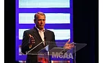 Former Speaker of the House John Boehner speaks to MCAA 2017 attendees in San Diego