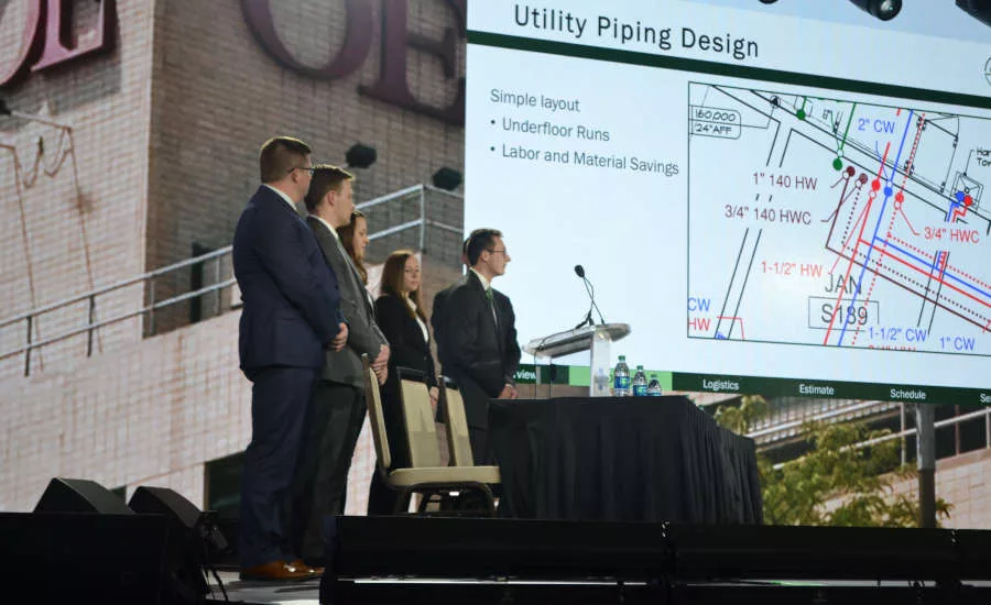 The team from Milwaukee School of Engineering