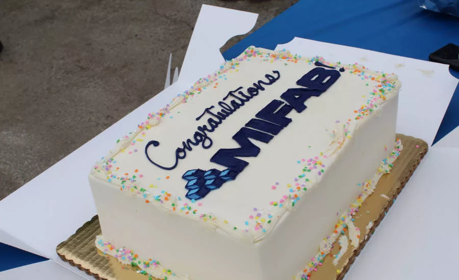 Custom MIFAB cake