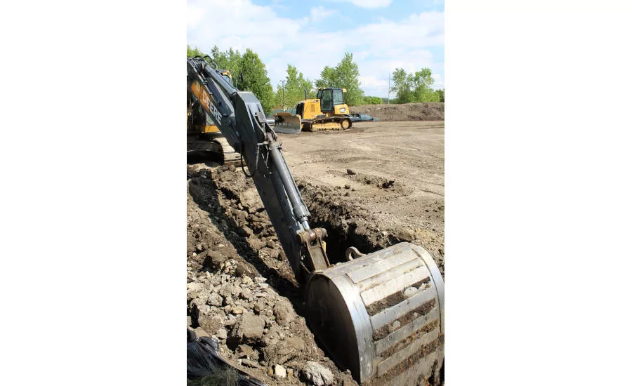 Excavation for the expansion