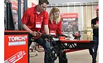 A number of demonstrations pit Milwaukee Tool products against competitors