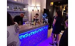 The drinks were flowing during the opening celebration in Chicago