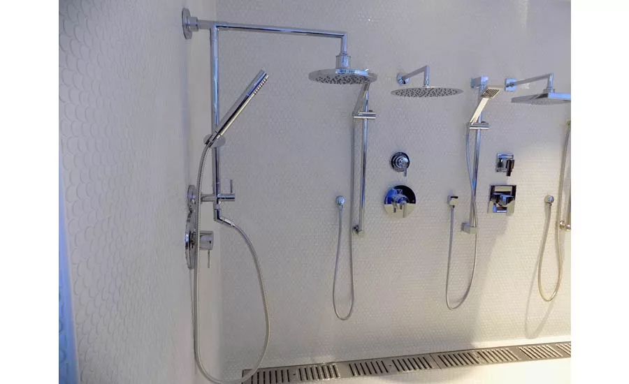 The Moen Align showerhead with handshower product