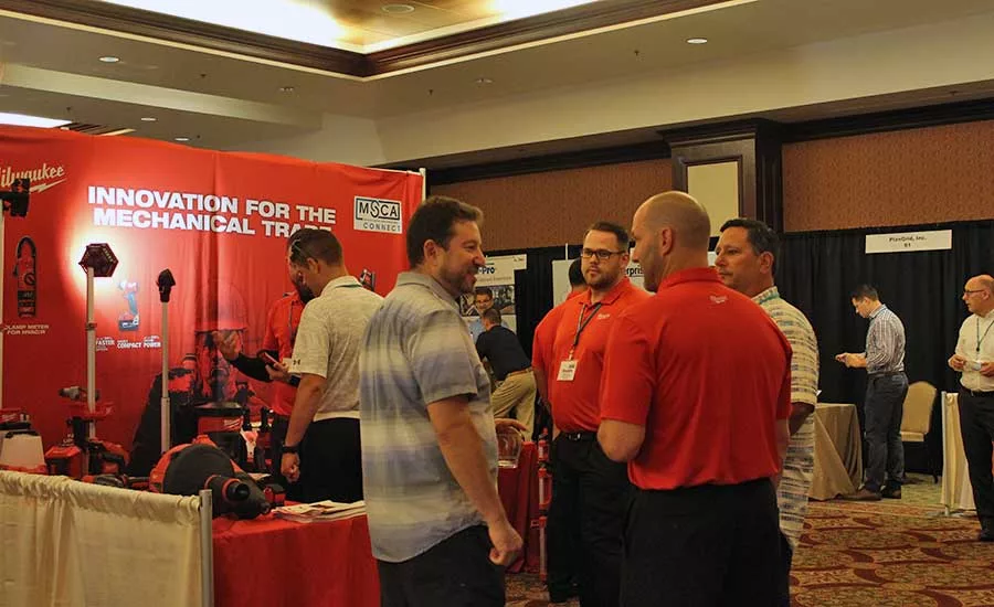 Attendees connected with industry suppliers