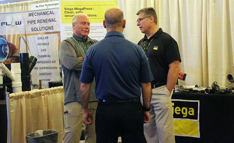 Attendees connected with industry suppliers
