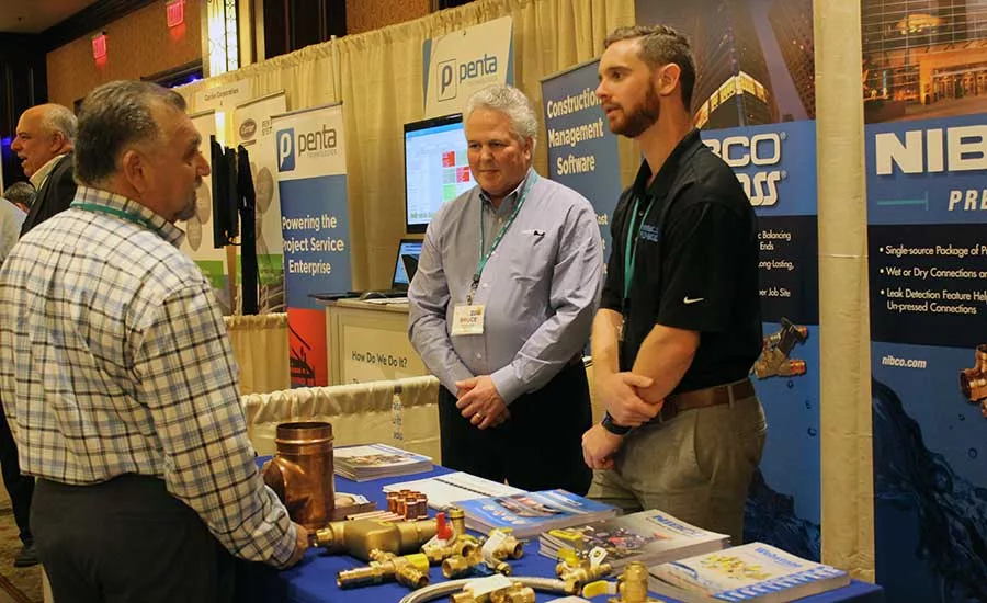 Attendees connected with industry suppliers