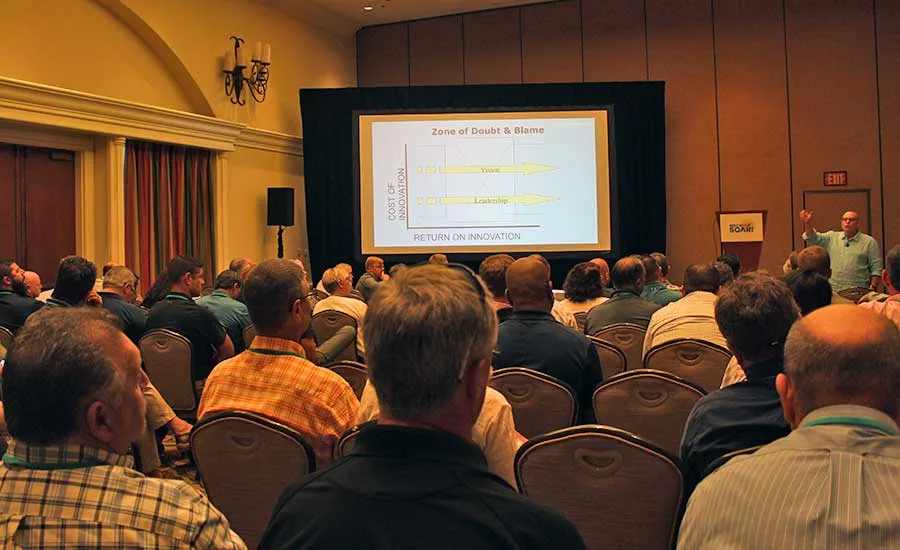 One of the breakout sessions