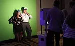 The closing celebration featured an aviation photo booth