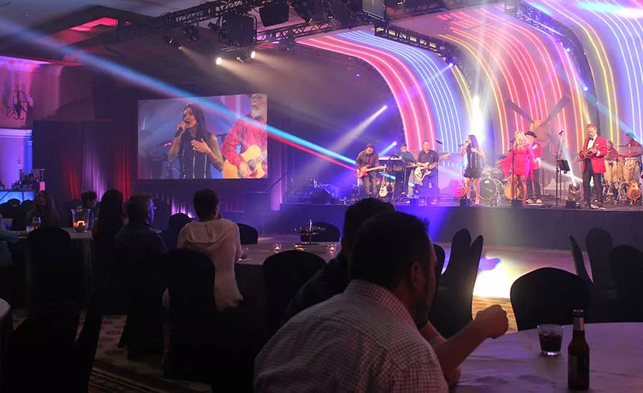The closing celebration featured the Milwaukee Tool Shed Band