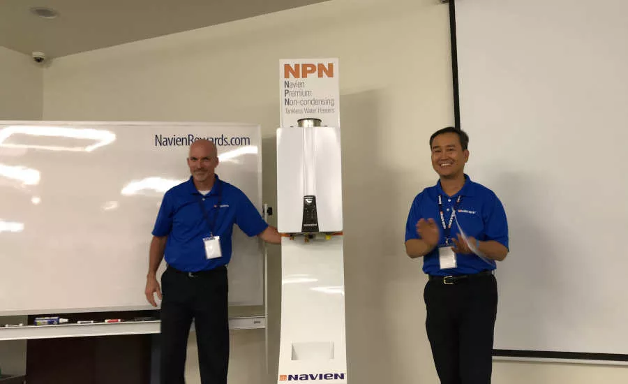 Navien NPN Series product launch event
