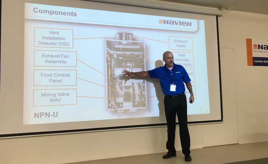 Navien NPN Series product launch event