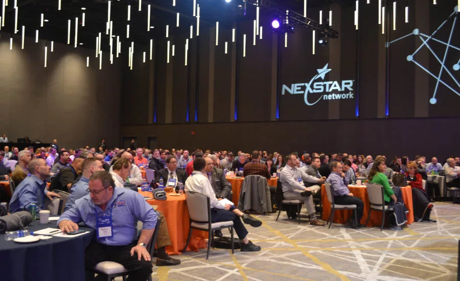 A packed house awaited the start of Nexstar Network’s 2019