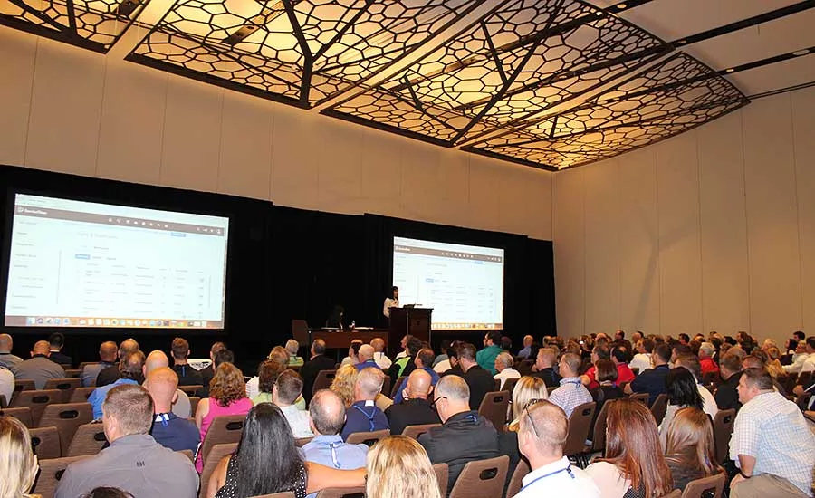 The event included sponsored breakout sessions