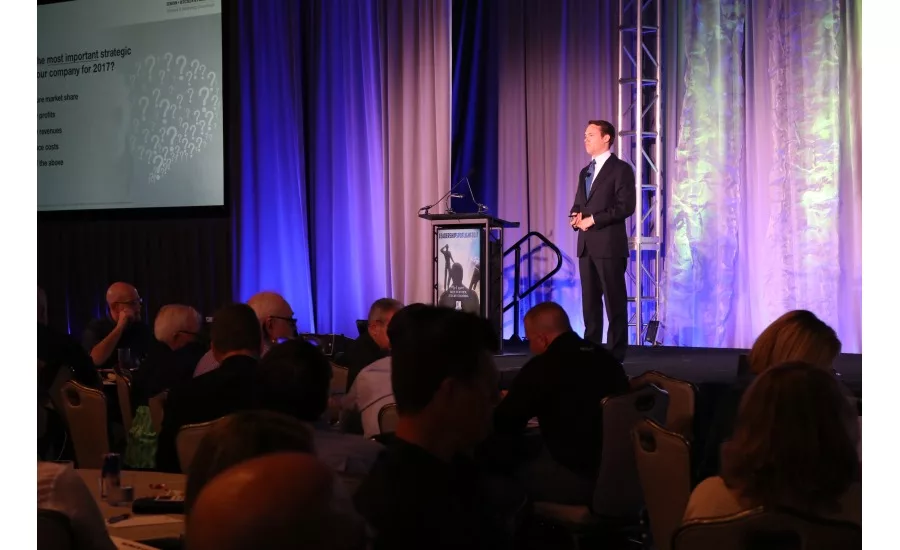 Philip Daus, partner at Simon-Kucher & Partners, talks pricing & sales strategies during Nexstar Network’s Leadership Spotlight 2017 in Houston