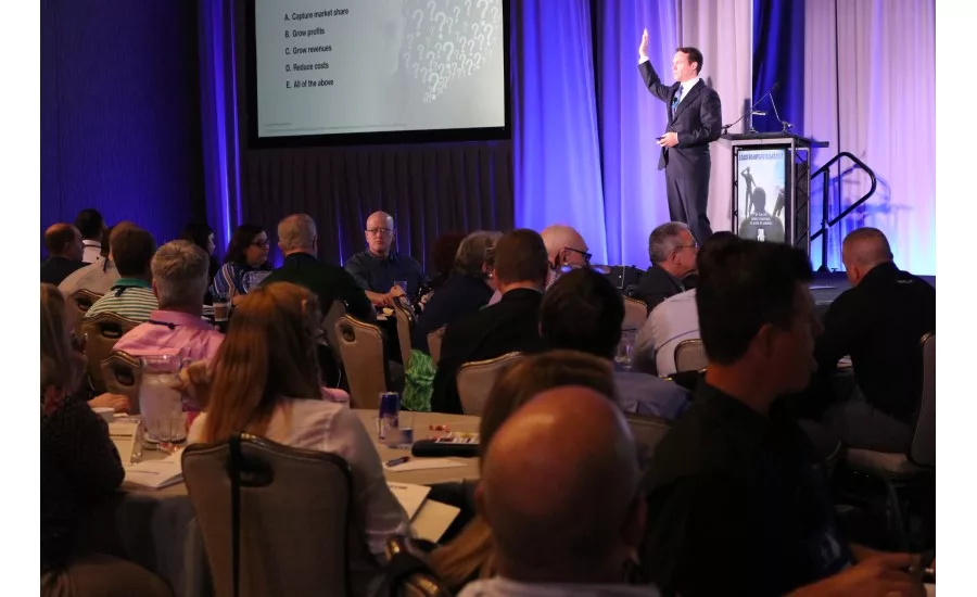 Philip Daus, partner at Simon-Kucher & Partners, talks pricing & sales strategies during Nexstar Network’s Leadership Spotlight 2017 in Houston