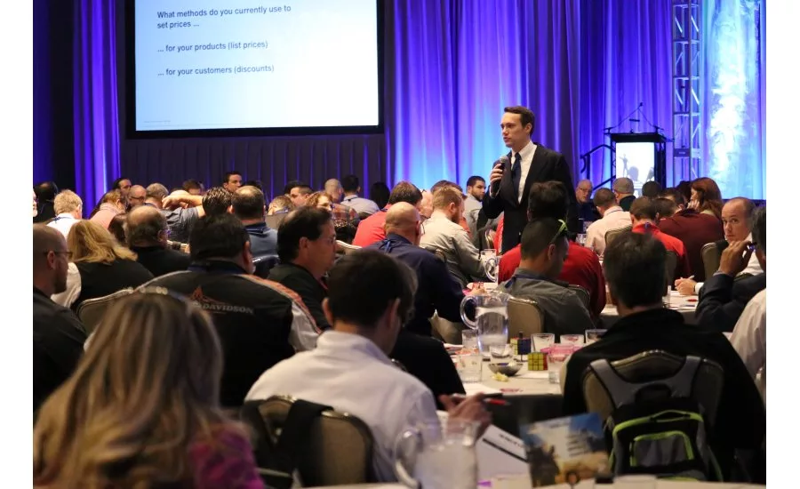 Philip Daus, partner at Simon-Kucher & Partners, talks pricing & sales strategies during Nexstar Network’s Leadership Spotlight 2017 in Houston