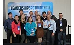 Mary Jean Anderson (front row, center) poses with her employees following the closing session of Nexstar Network’s Leadership Spotlight 2017