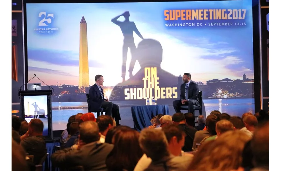 Nexstar Network members listen to keynote presentations