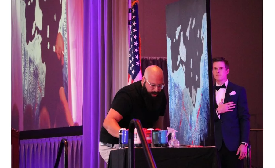 The Nexstar Network 25th Anniversary Silver Gala opens with performance artist Joe Everson