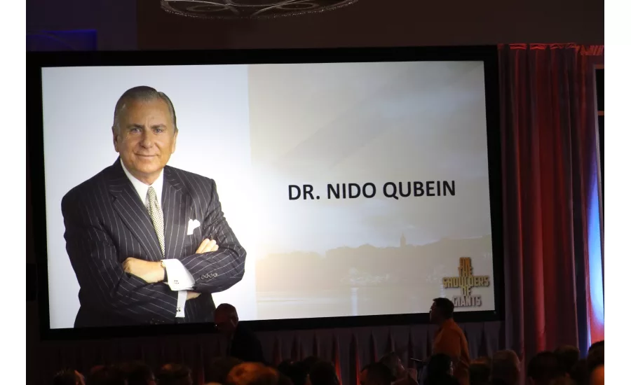 Dr. Nido Qubein speaks to attendees at the 2017 Nexstar Network Super Meeting