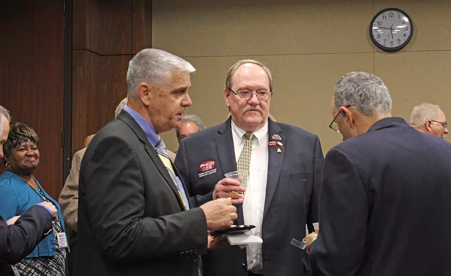 The congressional reception on Capitol Hill allowed attendees to network with one another and their reps