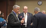 The congressional reception on Capitol Hill allowed attendees to network with one another and their reps