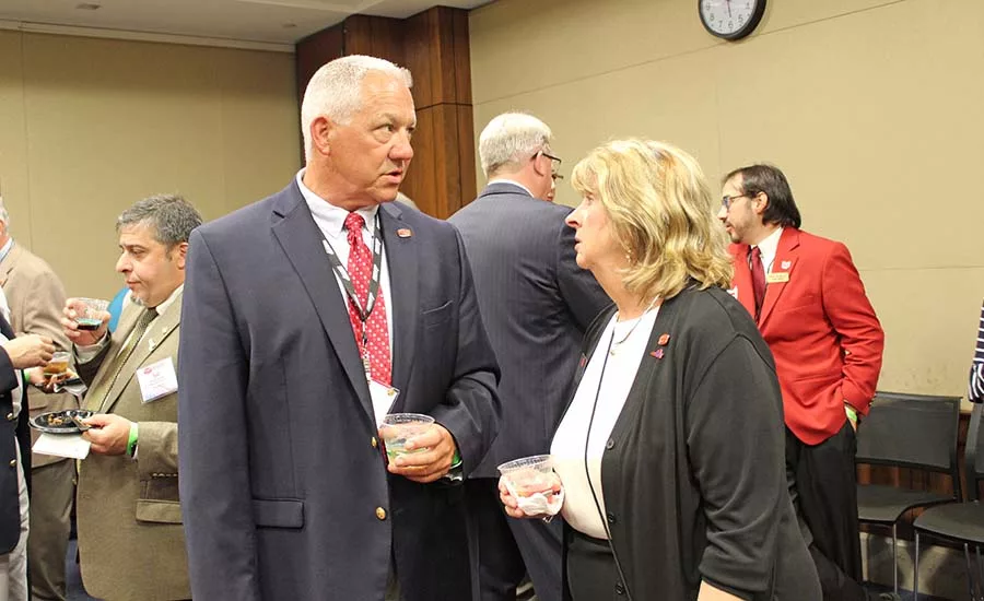 The congressional reception on Capitol Hill allowed attendees to network with one another and their reps
