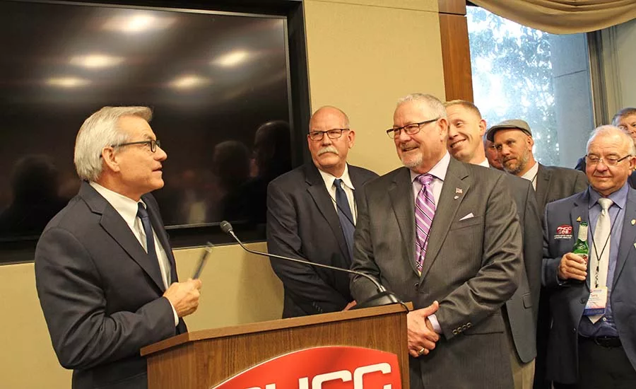 The congressional reception on Capitol Hill allowed attendees to network with one another and their reps