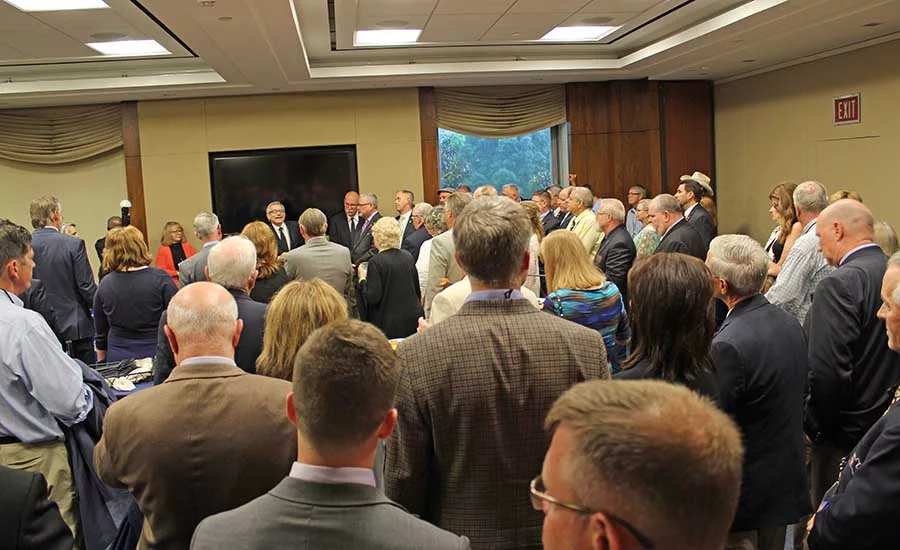 The congressional reception on Capitol Hill allowed attendees to network with one another and their reps