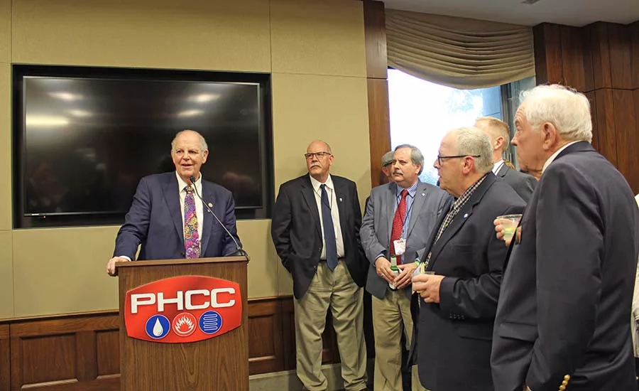 The congressional reception on Capitol Hill allowed attendees to network with one another and their reps